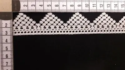 Greige Plain Polyester Domestic Broderie Tape