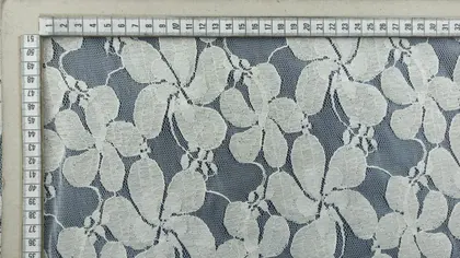 Cotton Nylon Domestic Lace