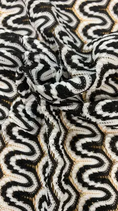 22466 Kumaş · Yerli̇ · Lez · Örme · Polyester · KAHVE-BEYAZ · 160 Cm