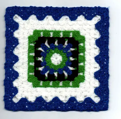 White Acrylic Domestic Appliqué