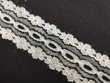 White Polyester Tape Lace
