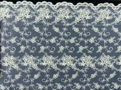 Ham Tül Üzeri 44 cm Bant, İthal Polyester