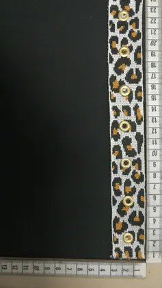 Black Polyester Domestic Tape Ribbon