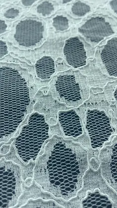 Greige Corded Polyester Domestic Lace