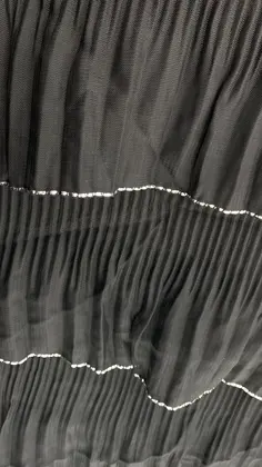 Siyah Naylon İthal Tül · 150 cm