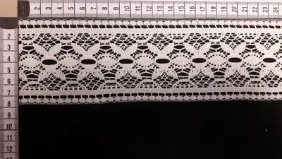 Greige Plain Polyester Domestic Broderie Tape