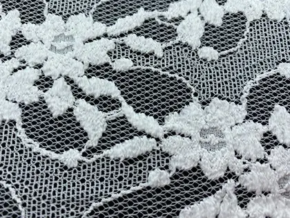 Heat-set Polyester Domestic Lace · 150 cm