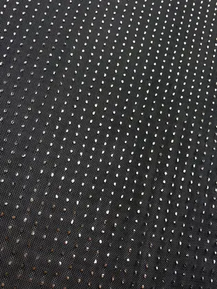 Dantel · Yerli · Tül Üzeri · Lez · Polyester Elastan · Pvc Baskı · Siyah · 155 Cm