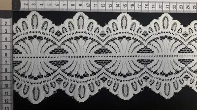 Greige Polyester Domestic Broderie Tape