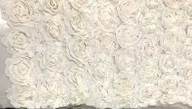 White Polyester Imported Fabric · 130 cm