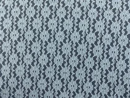 White Non-lycra Cotton Domestic Lace · 150 cm