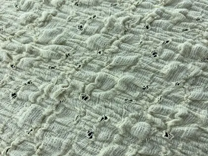 Greige Cotton Domestic Fabric · 160 cm