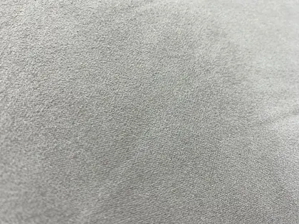 20876 Domestic Grey Polyester Raschel Fabric 150 cm