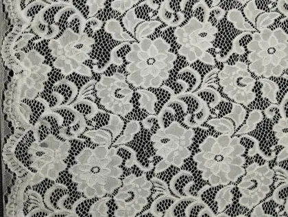 Lycra Nylon Imported Lace