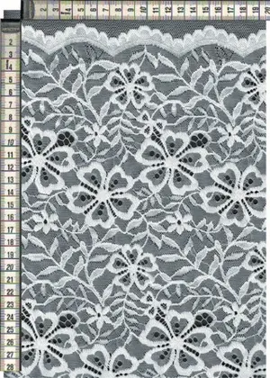 Heat-set Nylon Imported Lace