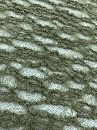 Dantel · Yerli · Lez · Polyester Likra · Bürümcük · Haki · 165 Cm