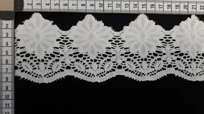 Greige Polyester Domestic Broderie Tape