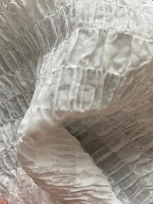 Kumaş · Yerli · Lez · Pamuk · Viskon · Beyaz · 120 Cm