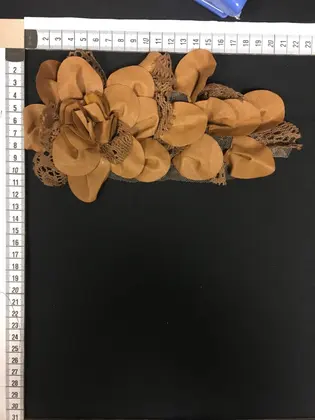 Brown Appliqué