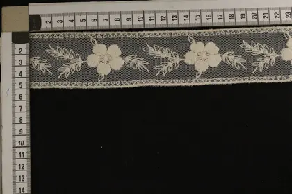 Cotton Greige Color Tape Lace