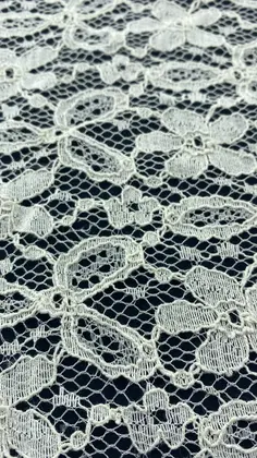 4227 Imported Cotton Lace Nylon Ecru 150 cm
