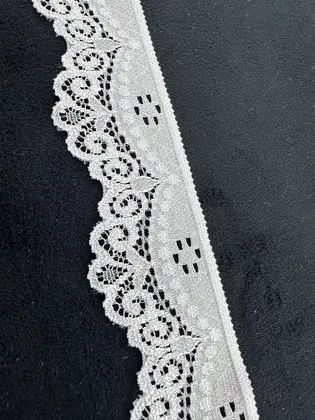 23358 Dantel · İthal · Bant · Naylon Likralı · Pfd · 3,5 Cm