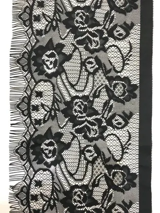 Greige Polyester Tape Lace