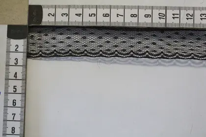 White Polyester Imported Tape Lace