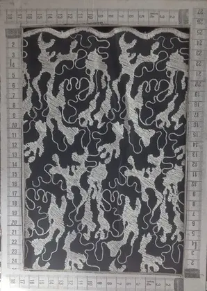 Greige Polyester Lace