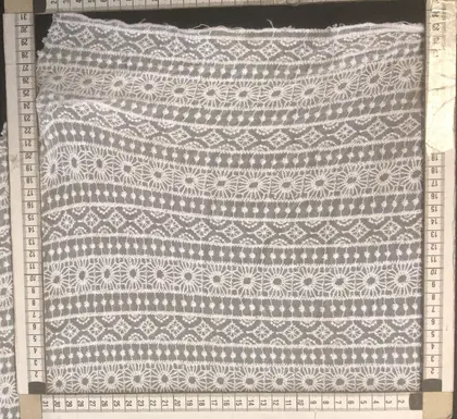 5622 Brode · Lez · Tül Üzeri · Pamuk · Beyaz