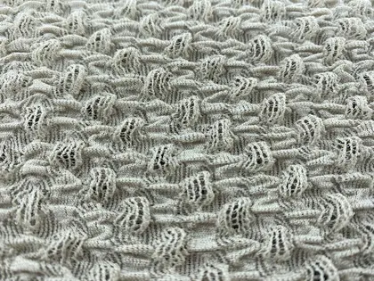 Dantel Kumaş – Polyester – Koyu Bej – Bürümcük – 148 cm
