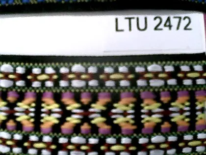 Multicolor Patterned Polyester Imported Ribbon