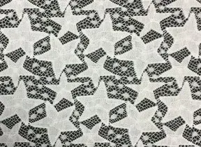 Greige Cotton Nylon Imported Lace