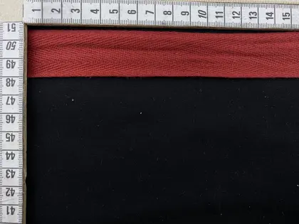 Şerit · Balıksırtı · Pamuk · Dokuma · Bordo · 3cm