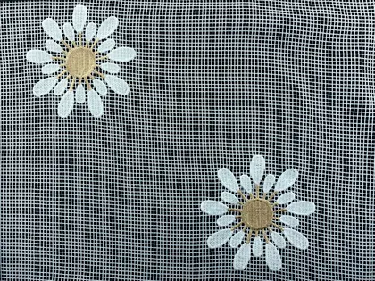 17039 Dantel · i̇thal · lez · fi̇le · polyester · nakişli · ham Zemi̇n · kasar-Beige İp · 160 cm