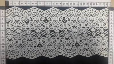 Greige Plain Polyester Domestic Broderie Tape