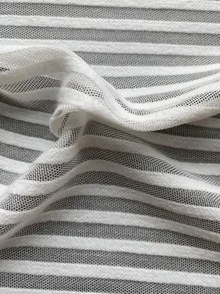 Kumaş · Yerli · Lez · Polyester · Viskon · Beyaz · 140 Cm