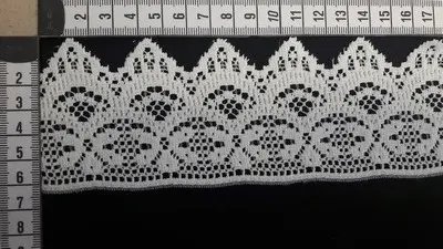 Greige Polyester Domestic Broderie Tape