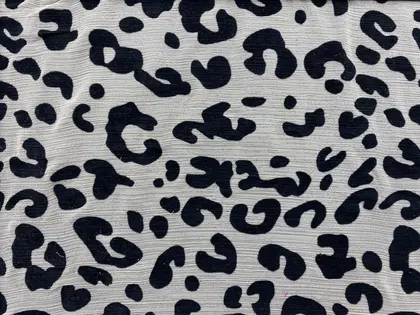 9179 Tulle Over · Imported · Lez · Velvet Print · Glittery · Beige