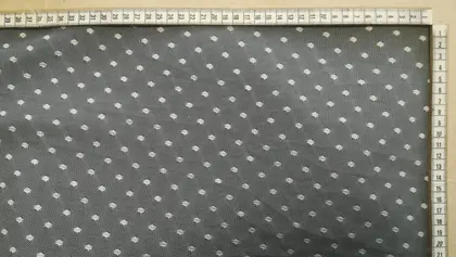 White Polyester Imported Tulle · 165 cm