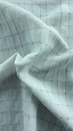 Domestic Viscose Polyester Lace Fabric White 140 CM