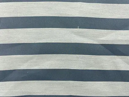 17524 Organza Domestic Lace Polyester Striped PFD Fabric 150 cm