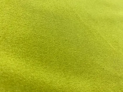 20875 Domestic Yellow Polyester Raschel Fabric 150 cm