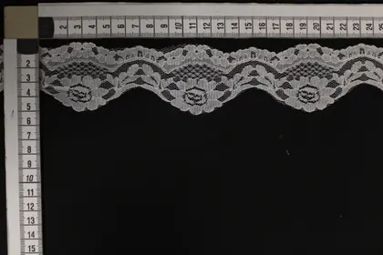 Beyaz Naylon Dantel Bant - 1891 Model