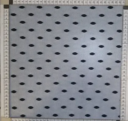 7453 · Lace · Raschel · Polyester · Domestic · Black