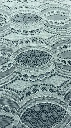 Heat-set Corded Lycra Nylon Imported Lace · 145 cm