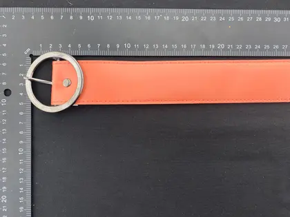 Salmon Domestic Accessory Belt Faux · 105 cm
