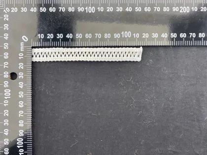 21182 Ribbon · Domestic · Tape · Cotton · Black · 1.5 cm
