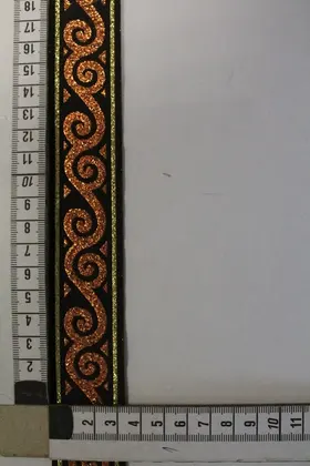 Black Printed Tape Ribbon