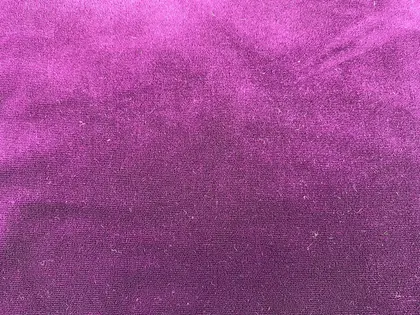 Kadife Kumaş · İthal · Lez · Polyester · Mor · 150 Cm